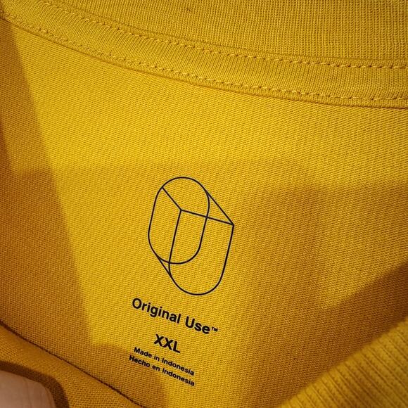 Zesty orange men's long sleeve shirt Size XXL by original use - Picture 4 of 6